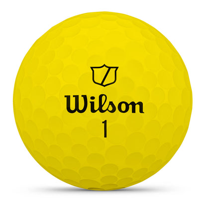 Wilson DUO Soft Yellow Golf Balls
