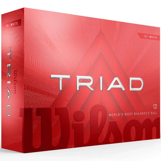 Wilson Triad White Golf Balls