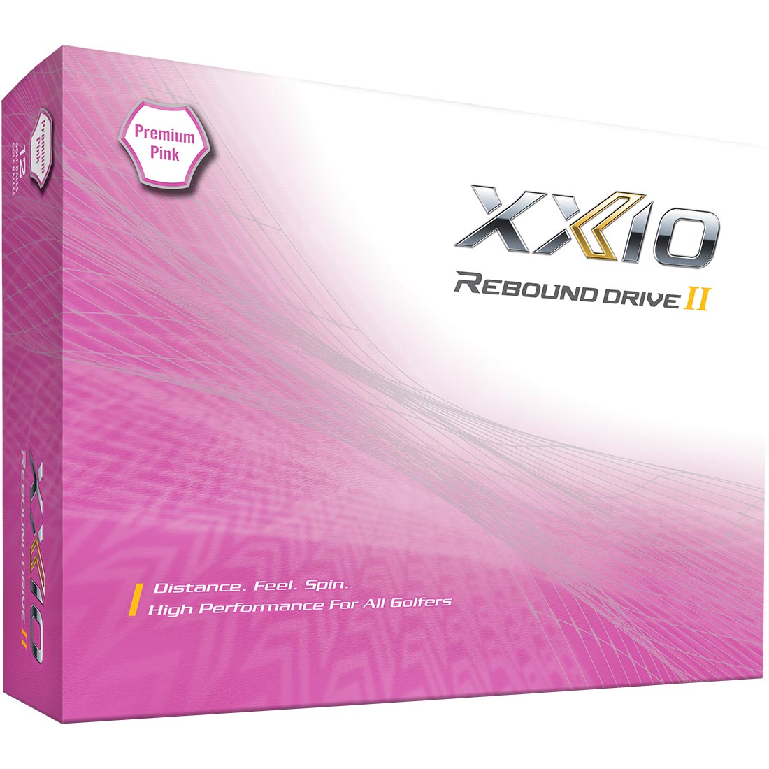 XXIO Rebound Drive 2 Premium Pink Golf Balls